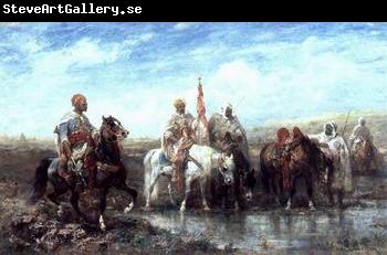 unknow artist Arab or Arabic people and life. Orientalism oil paintings  519